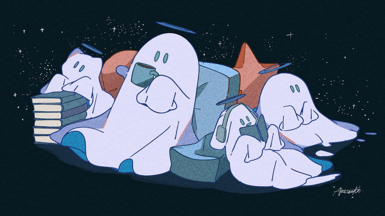 幽灵插画特辑
