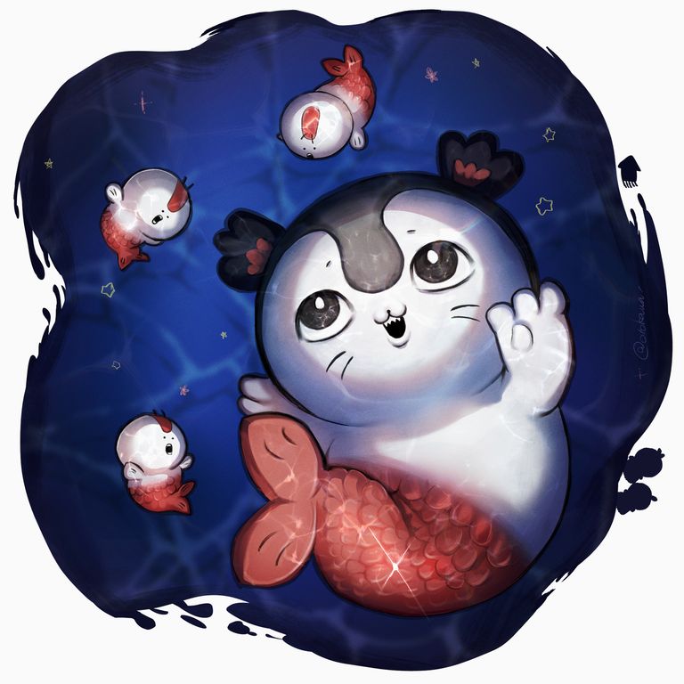 《吉伊卡哇》同人作品特辑:人鱼岛之秘密