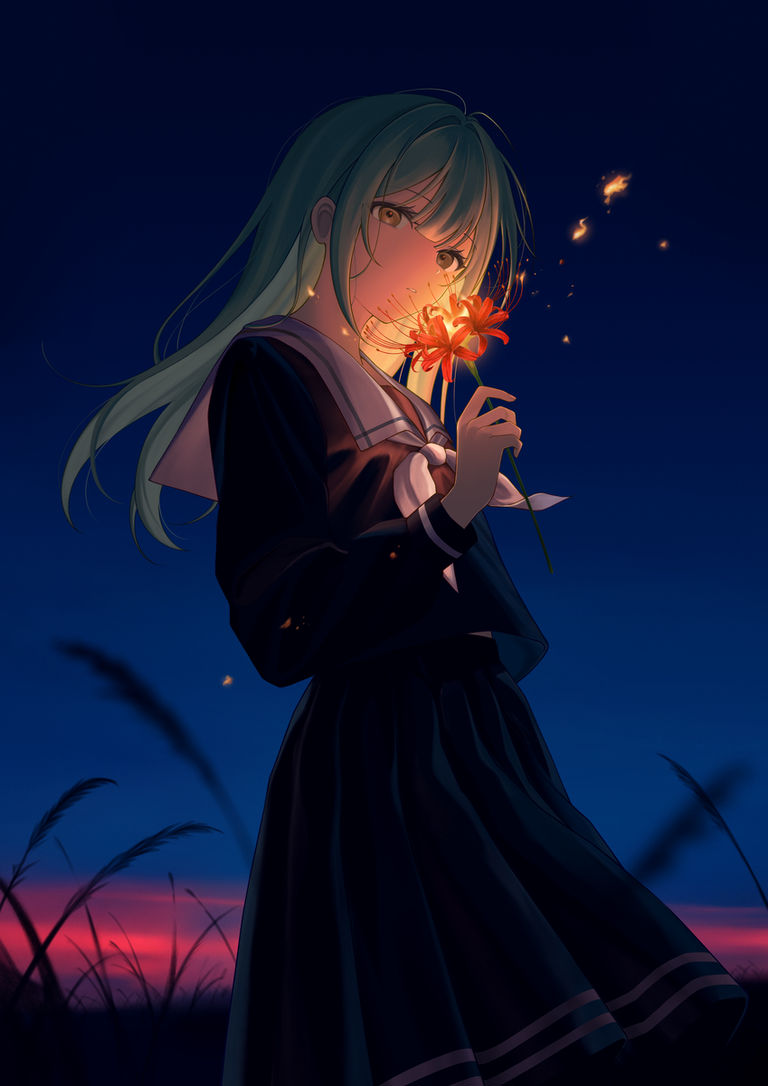 彼岸花插画特辑