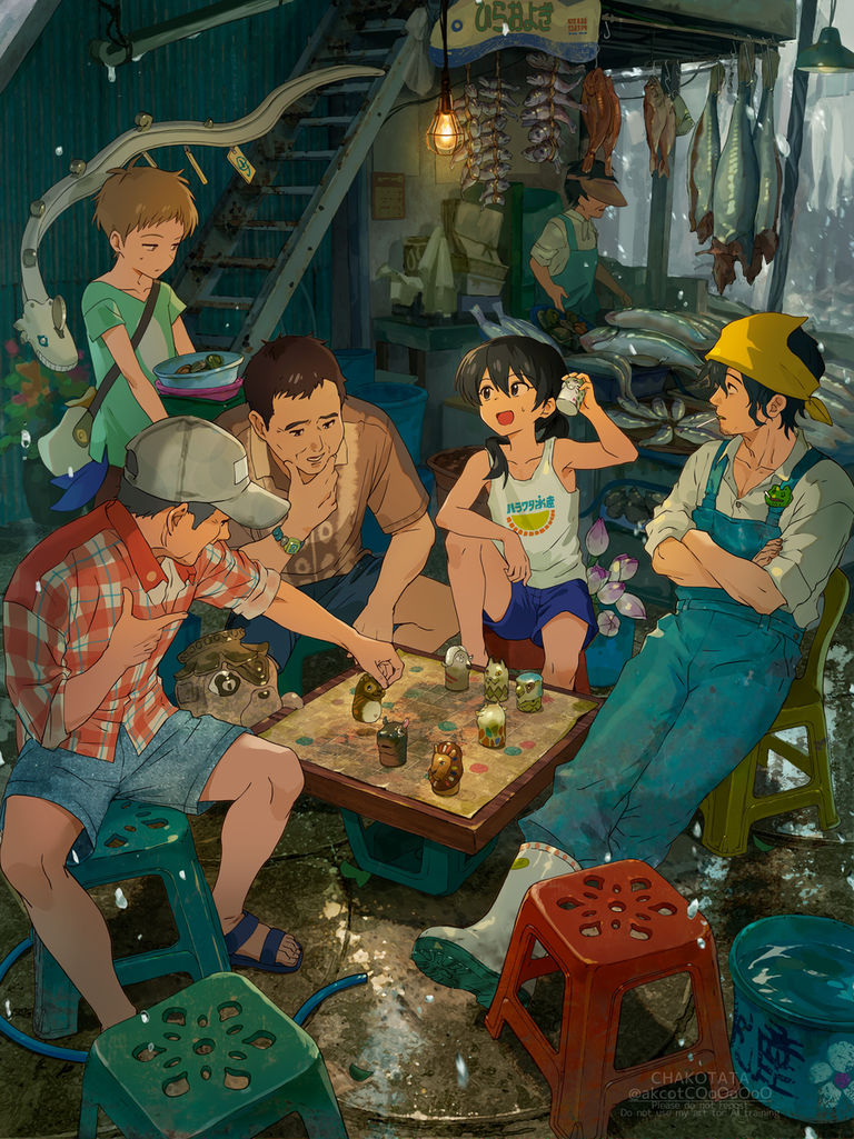 鱼插画特辑