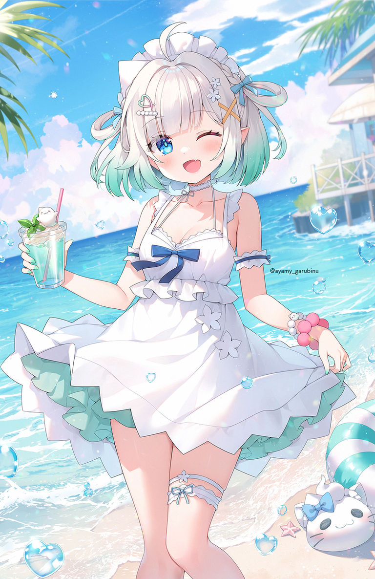 抛媚眼插画特辑