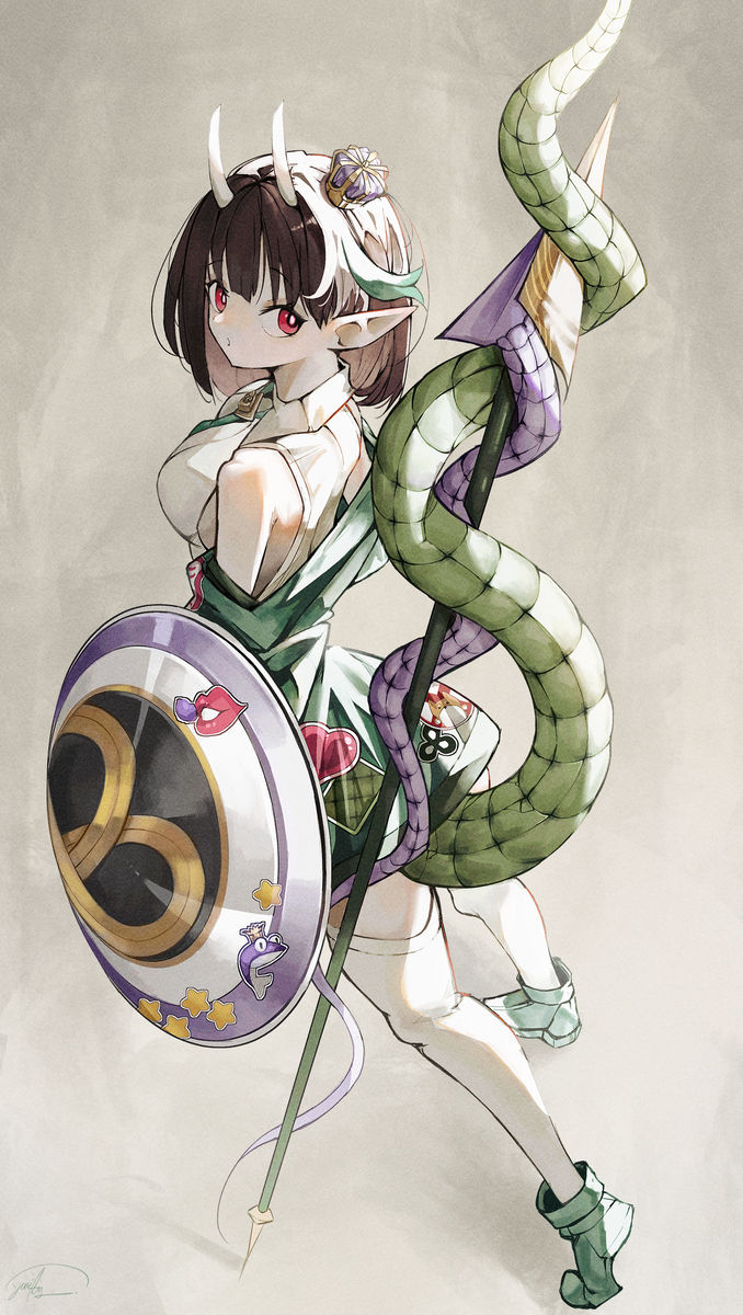 龙娘插画特辑