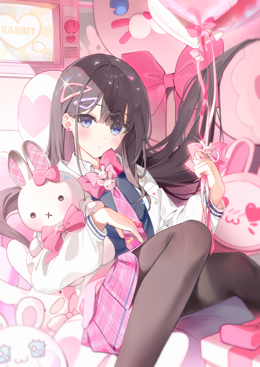 うさぎ大好きJKちゃん🐰🎀💕