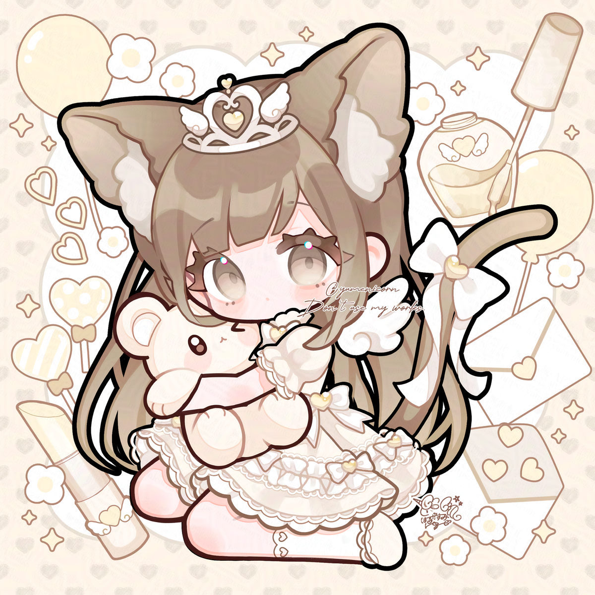 猫田あしゅ様生誕記念イラスト(robbie様)