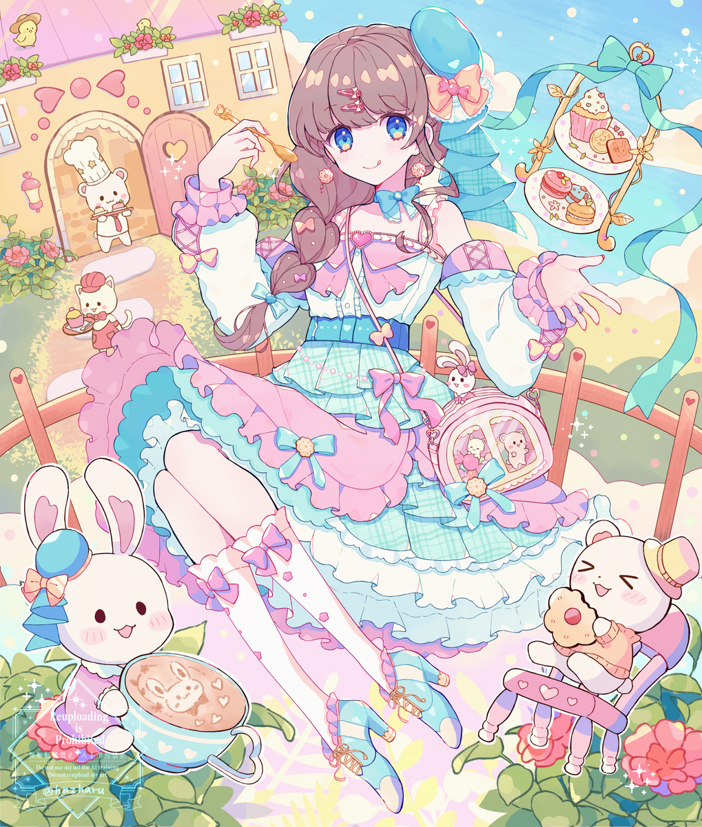 【オリジナル】Cute Tea Party🍰🍪☕