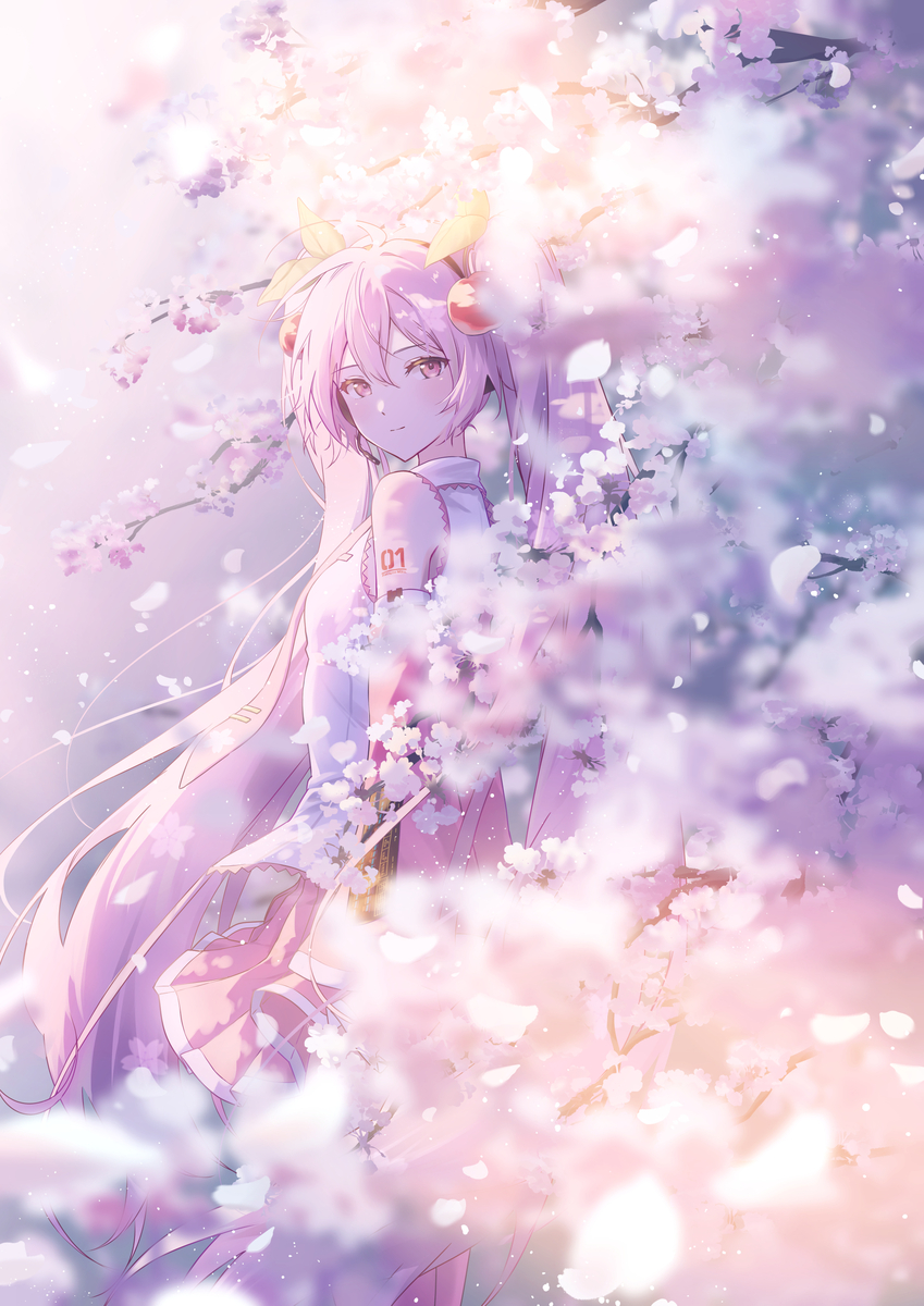 『桜色に染まる』