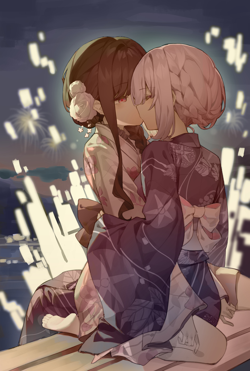花火に感情を