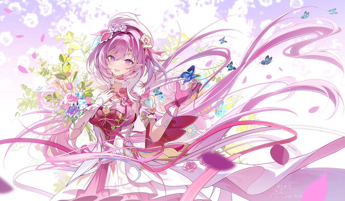 爱与花~