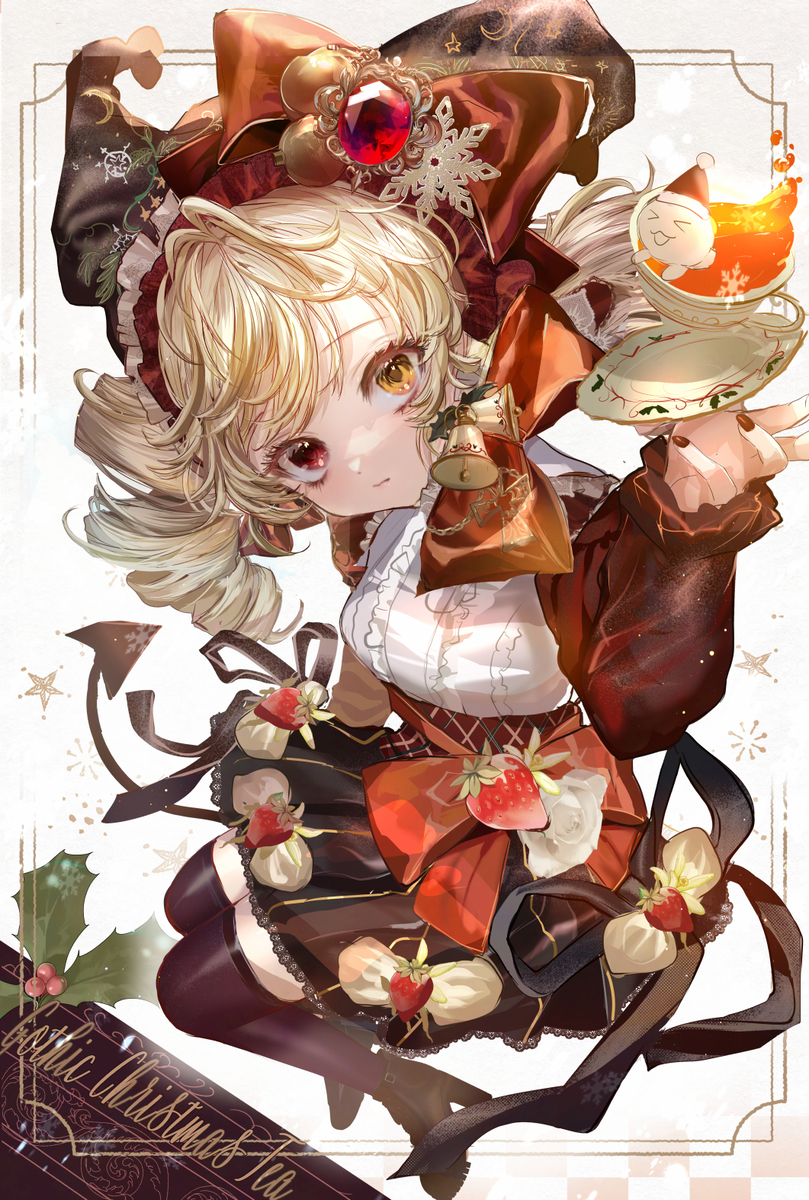 聖夜を彩る、ふたつのクリスマス・ティータイム☕⛄