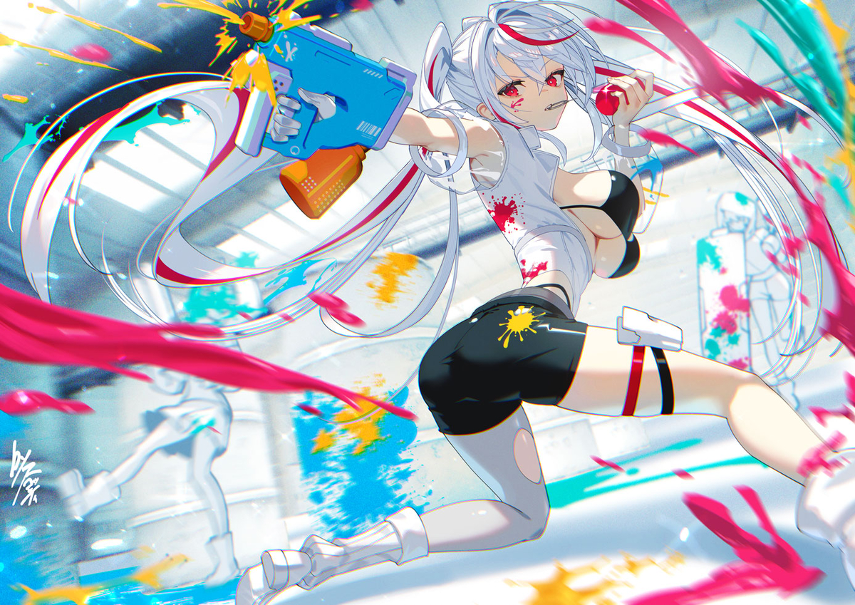 SPLASH OVERRIDE！