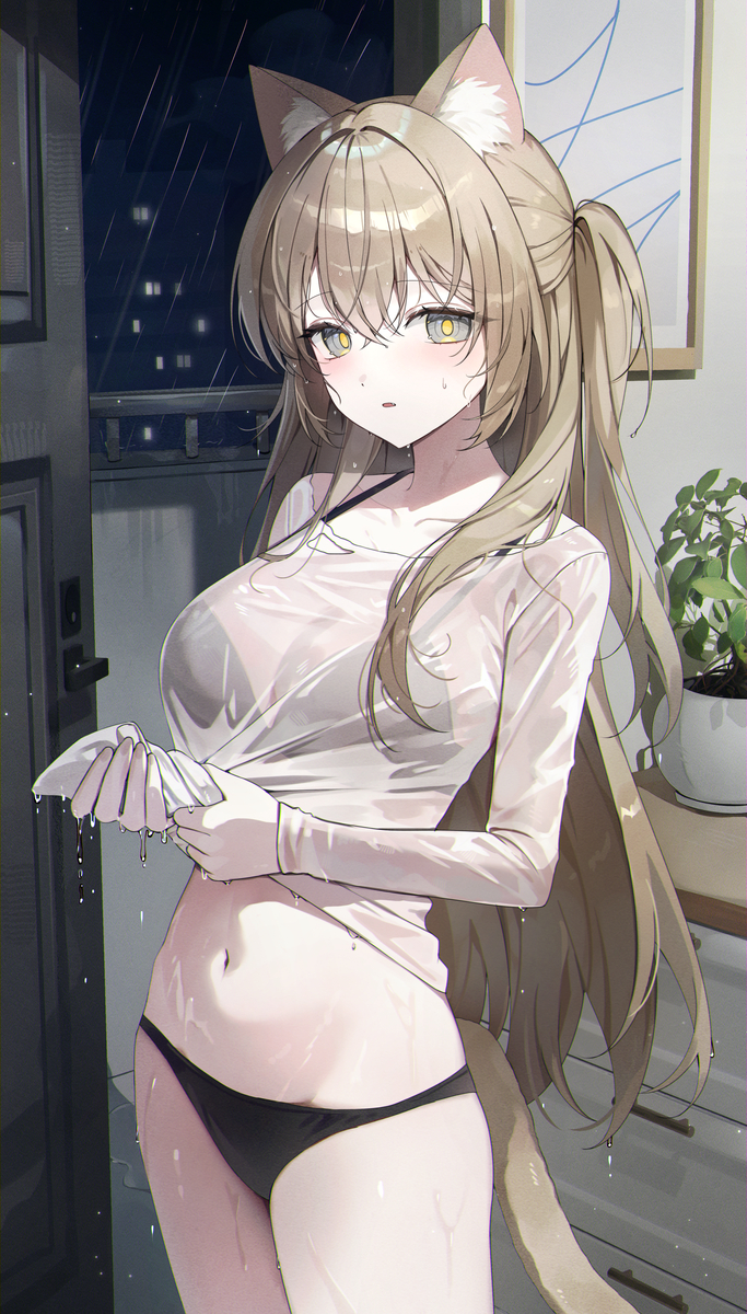 拾ってきた猫ちゃん