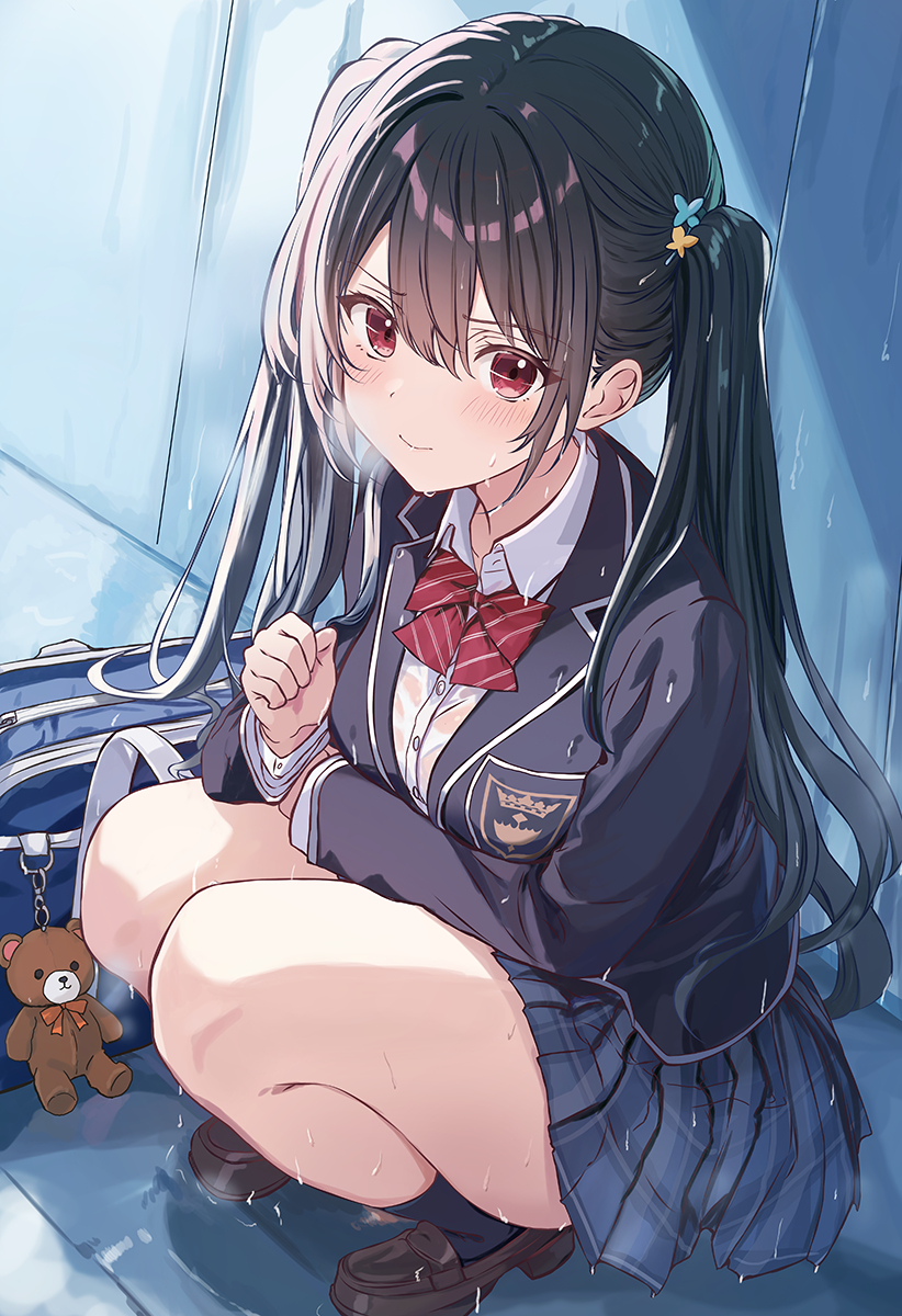 雨上がりに女の子を拾う